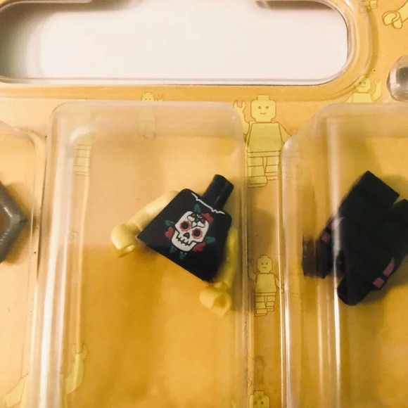 Lego Custom Minifigure  Punk Rock Band Girl White Skull Mini Figure - Picture 3 of 15